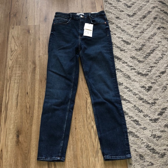 NEW!! HP 🥳🥳🥳Zara Hi-rise Jeans - Picture 8 of 12